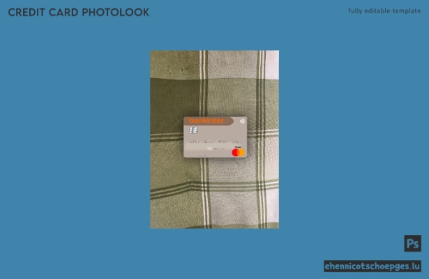 Spanien Bankinter Mastercard Photolook Beispielvorschau